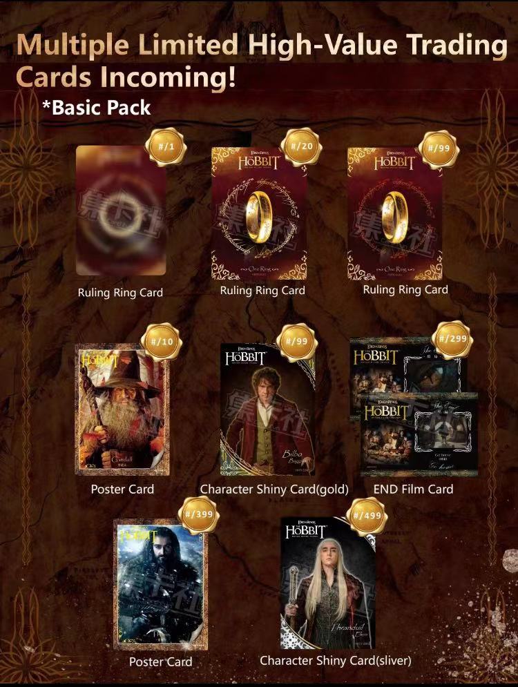 Card.fun: The Hobbit Film Collection Box Cards Live Opening @Anitcg Card Games