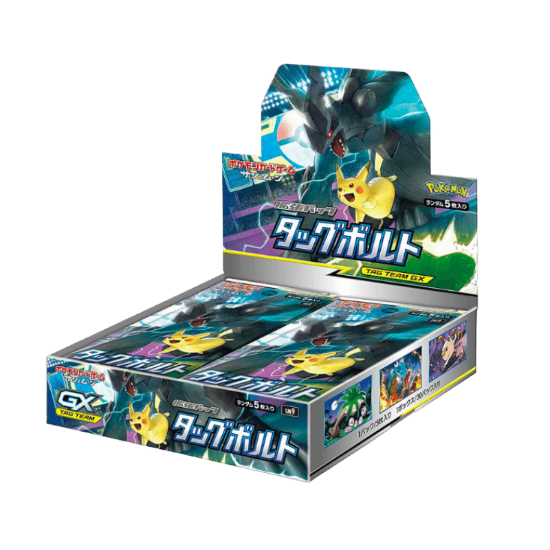 Pokemon Japanese Sm9 Tag Bolt Booster Cards Live Opening Box Card Games