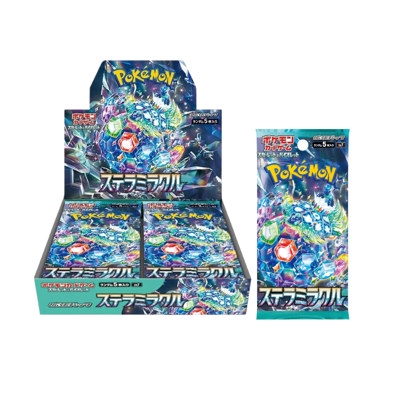 Pokemon Jp Sv7 Stellar Miracle Booster Cards Live Opening @Mommitcg Card Games