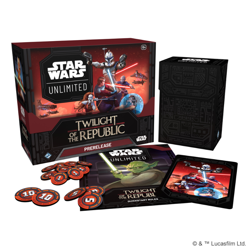 Star Wars Unlimited Twilight Of The Republic Booster Cards Live Opening Prerelease Box Collectibles