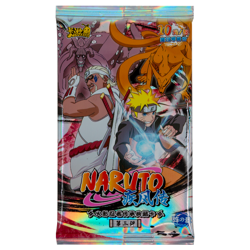 Naruto Tier 4 Booster [Trading Cards Opened On Live] Wave 3 / Pack Card Games
