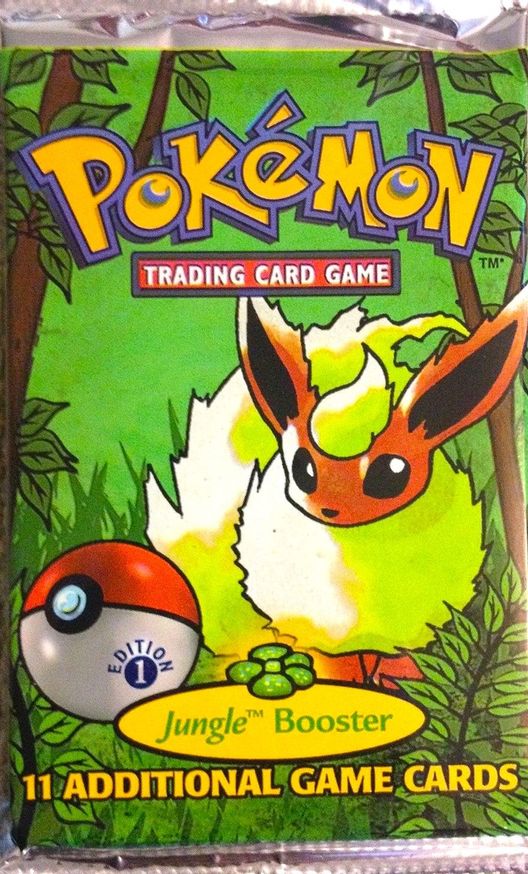 1St Edition Jungle Set Single Pack Cards Live Opening @Mommitcg Card Games