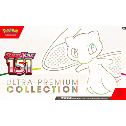 Scarlet And Violet 3.5 151 English [Trading Cards Opened On Live @Mommitcg] Ultra Premium Collection