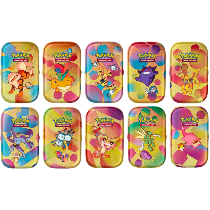 Scarlet And Violet 3.5 151 English [Trading Cards Opened On Live @Mommitcg] Mini Tins Card Games