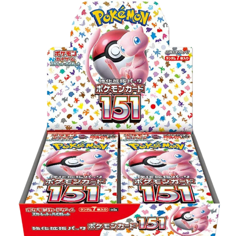 151 Booster Box Japanese [Cards Live Opening @Mommitcg] Card Games