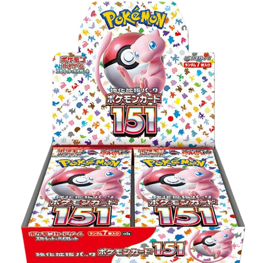 151 Booster Box Japanese [Cards Live Opening @Mommitcg] Card Games