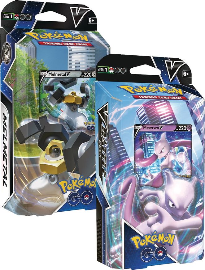 Pokémon Battle Deck [Ship Sealed] Pokemon Go Melmetal V/Mewtwo V