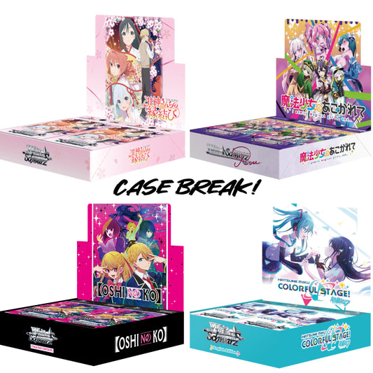 Weiss Schwarz Case Break! CARDS LIVE OPENING