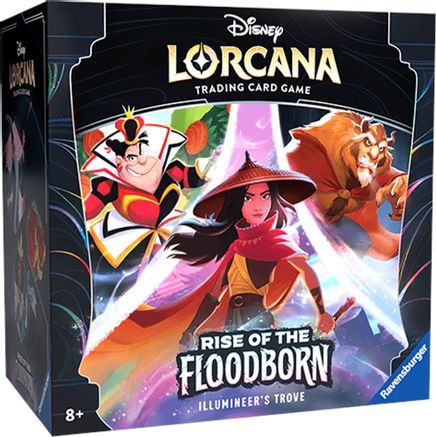 Ravensburger Disney Lorcana TCG: Rise of the Floodborn Illumineer's Trove CARDS LIVE OPENING @MommiTCG