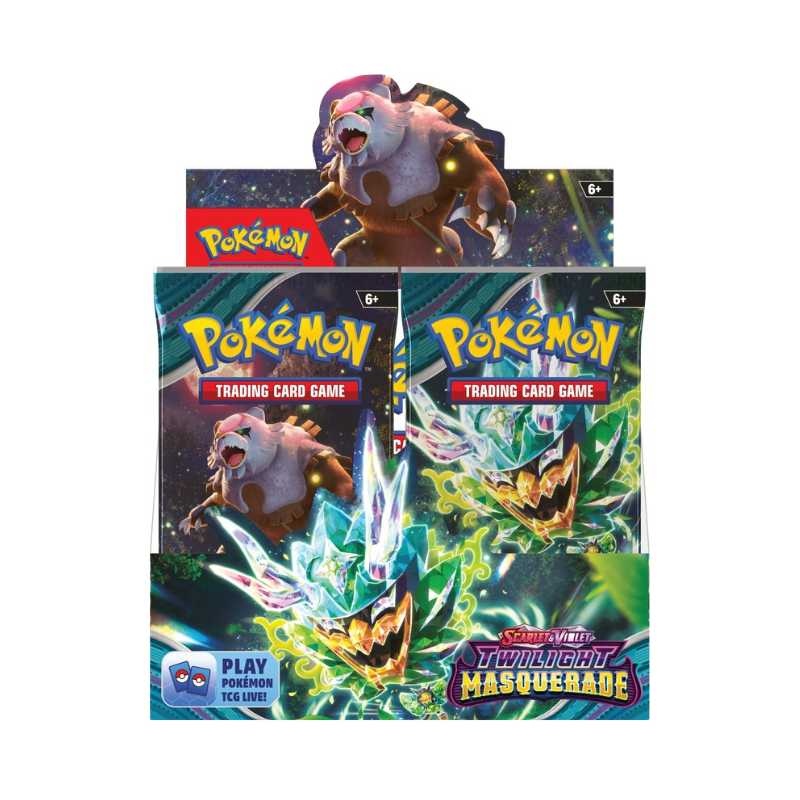 Pokemon Sv6 Twilight Masquerade En Cards Live Opening @Mommitcg Card Games