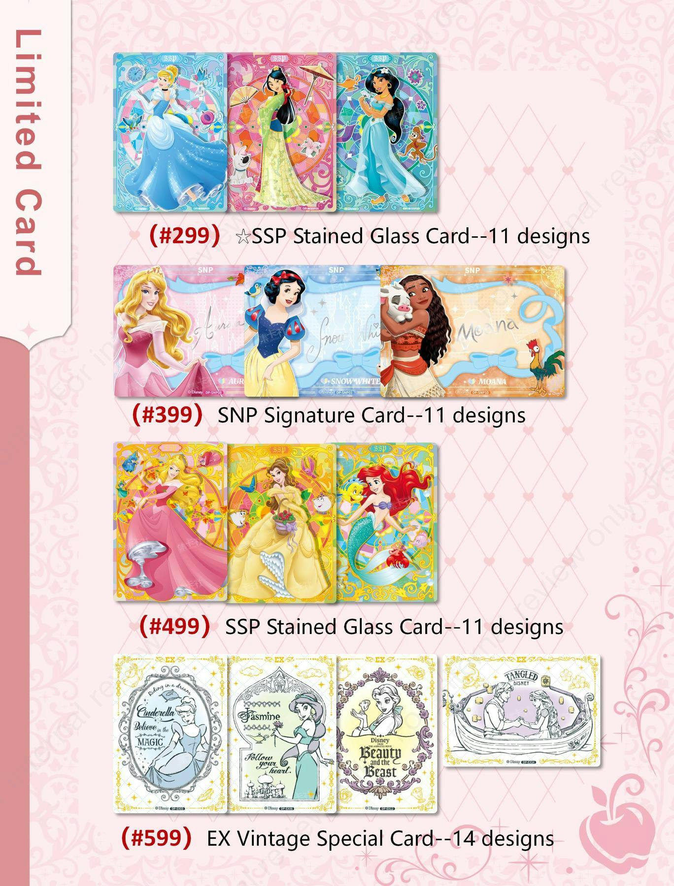 Card.fun Disney Princess Magic Fairy Tale Series Trading Cards Hobby Box Card Games