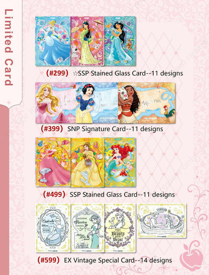 Card.fun Disney Princess Magic Fairy Tale Series Trading Cards Hobby Box Card Games