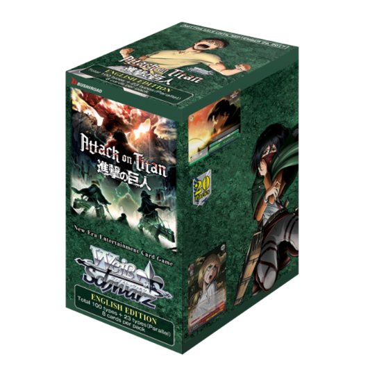Attack on Titan Vol.2 English CARDS LIVE OPENING @MommiTCG