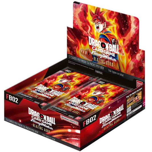 Bandai Dragon Ball Super Fb02 En Fusion World Blazing Aura Cards Live Opening @Mommitcg Card Games