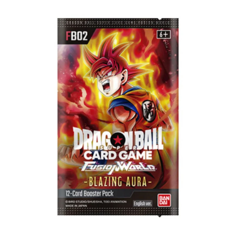 Bandai Dragon Ball Super Fb02 En Fusion World Blazing Aura Cards Live Opening @Mommitcg Card Games