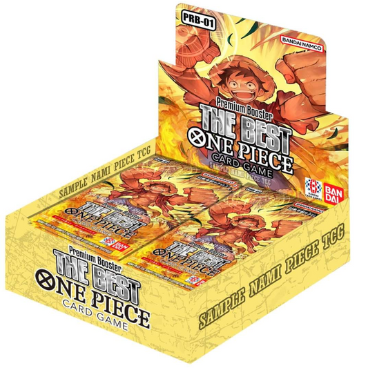 One Piece English Prb01 The Best Premium Booster Cards Live Opening Box Collectibles / Trading