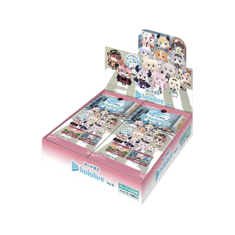 BANDAI Carddass Hololive Vol.6 Booster Box CARDS LIVE OPENING