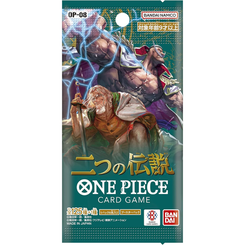 One Piece Jp Op8 Two Legends Cards Live Opening @Mommitcg Card Games