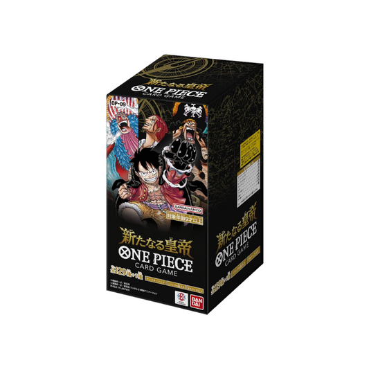 One Piece Japanses Op09 The Four Emperors Cards Live Opening Booster Box Card Games