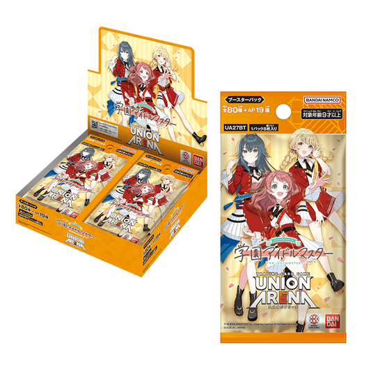 Union Arena English Gakuen Idolmaster Booster Cards Live Opening Box Card Games