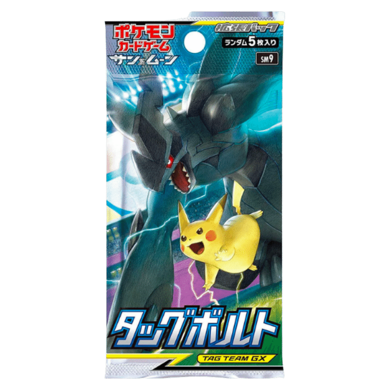 Pokemon Japanese Sm9 Tag Bolt Booster Cards Live Opening Pack Card Games