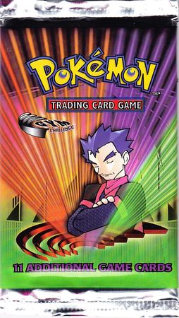 Gym Challenge Unlimited Booster Pack CARDS LIVE OPENING