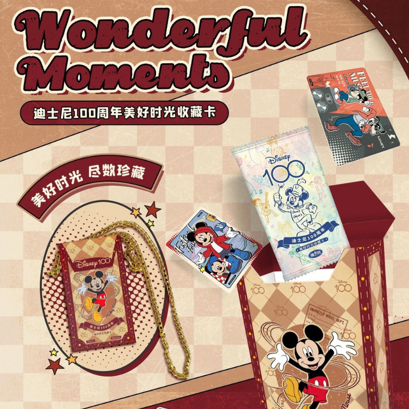 Card.fun Disney 100 Good Time Collection Cards Live Opening @Mommitcg Card Games