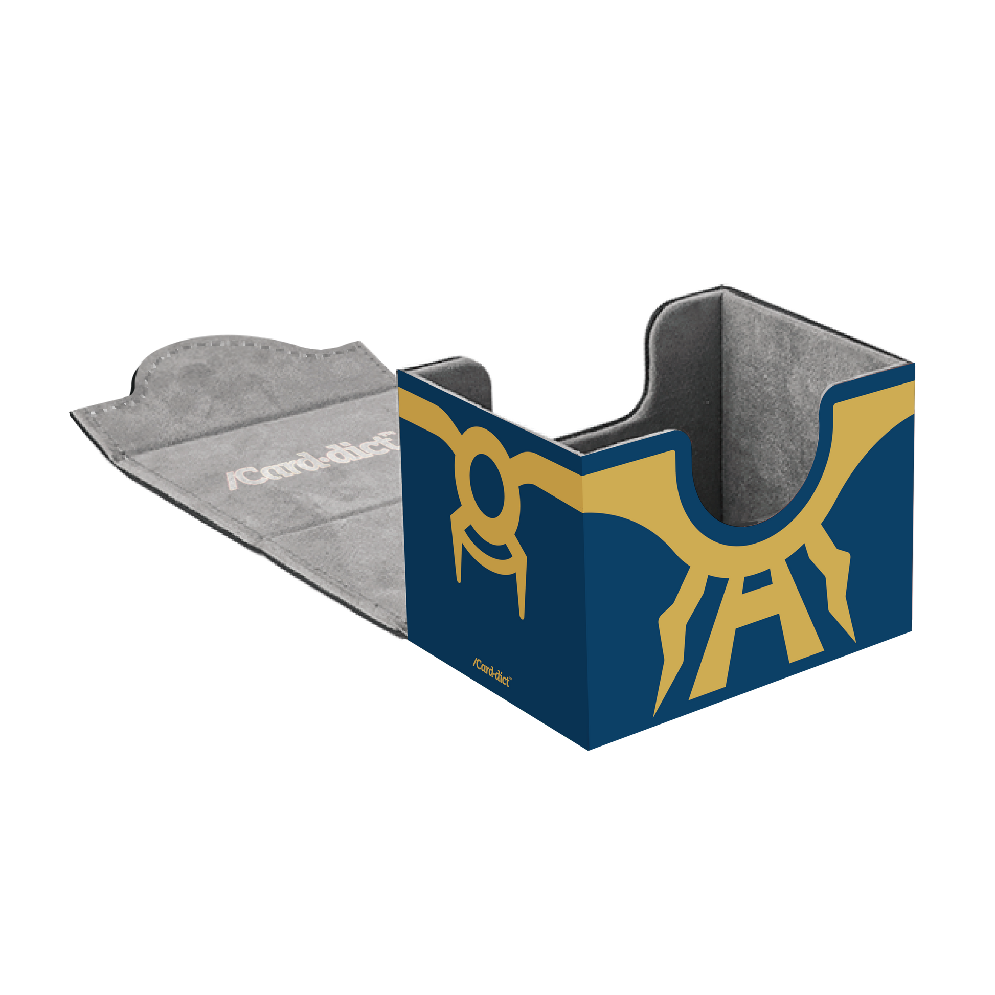 /Card·dict™ Pu Leather Deck Box Legacy Series Alpha Sapphire