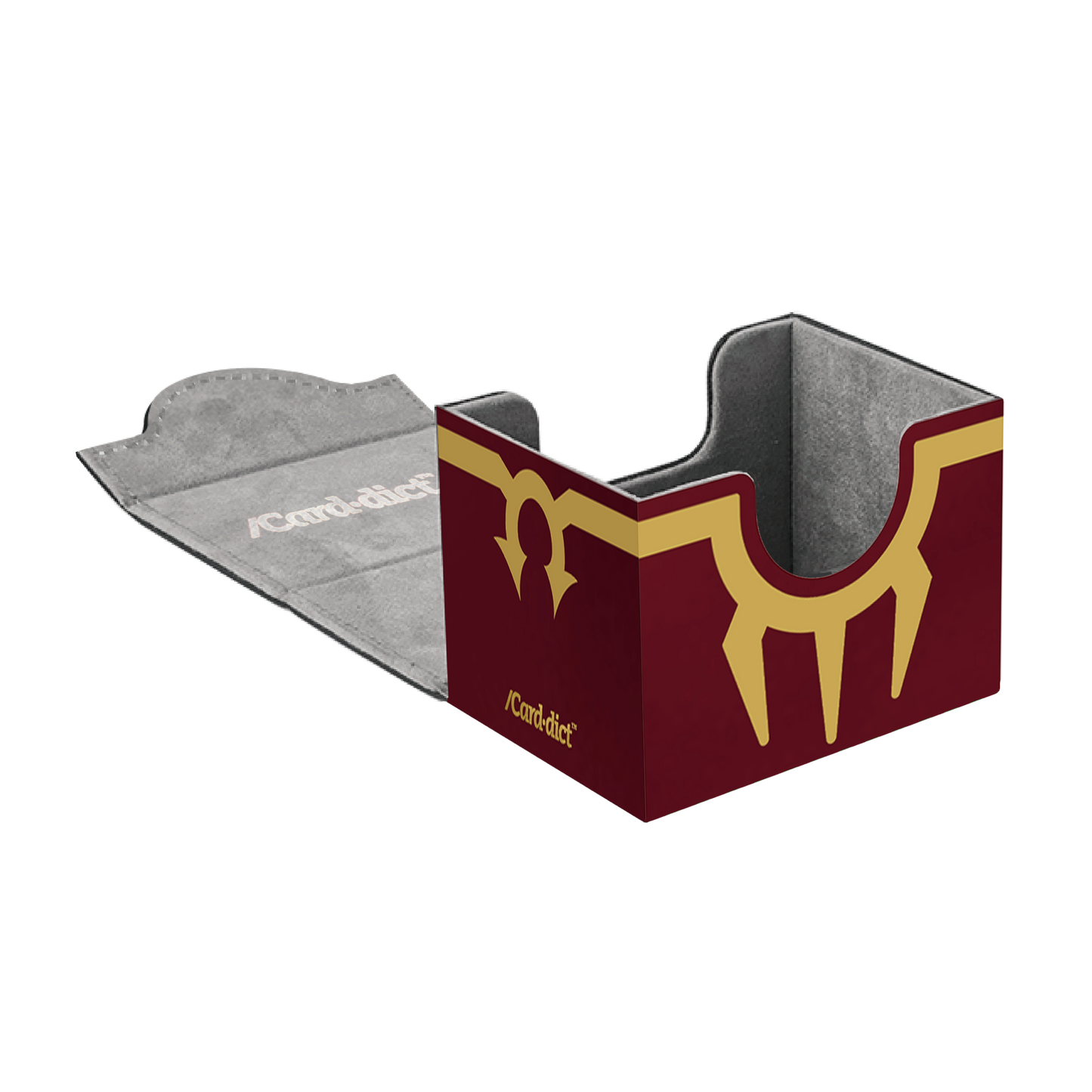 /Card·dict™ Pu Leather Deck Box Legacy Series Omega Ruby