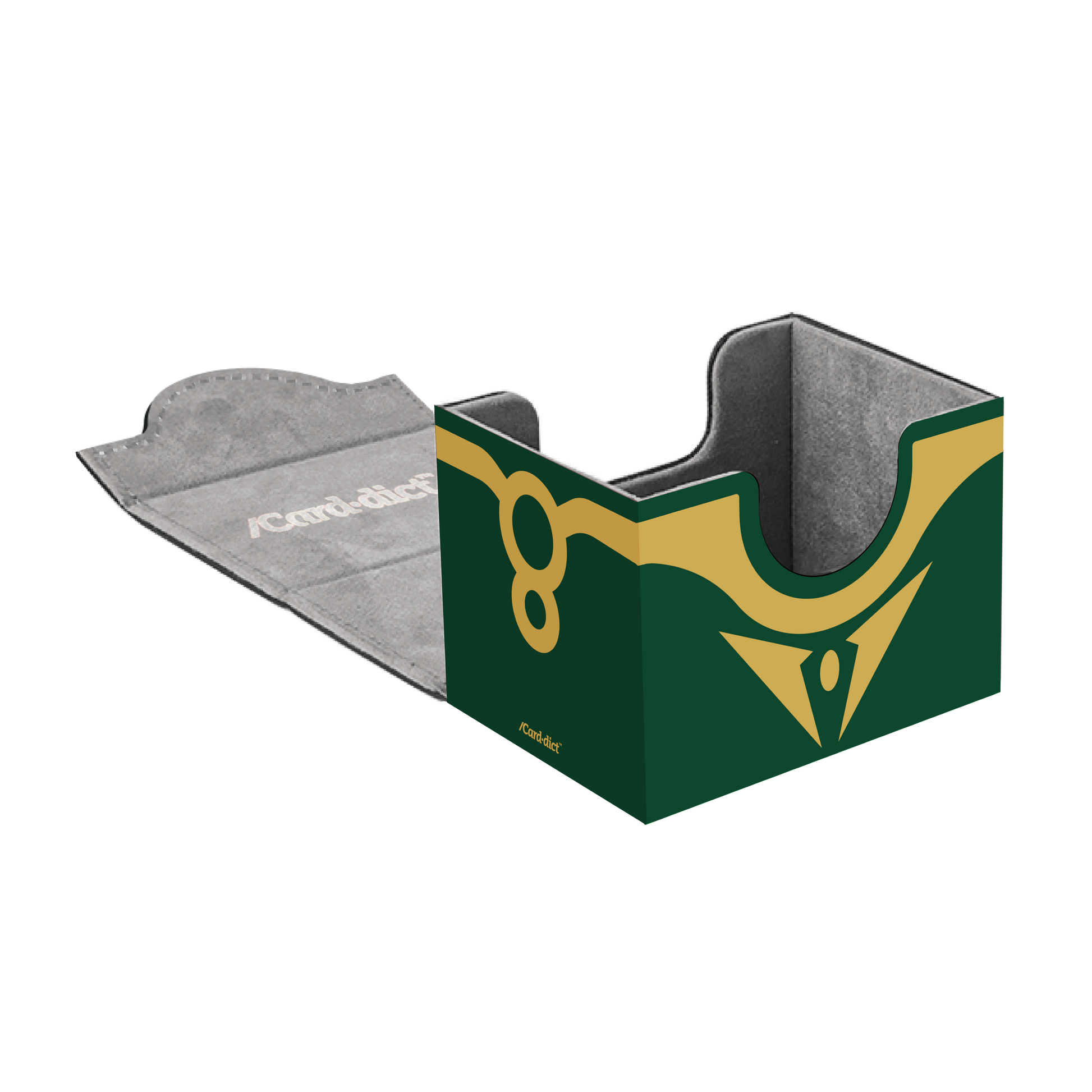 /Card·dict™ Pu Leather Deck Box Legacy Series Delta Emerald