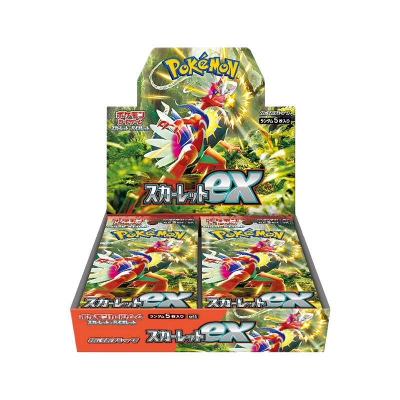 Scarlet Ex Booster Box [Cards Live Opening @Mommitcg] Card Games