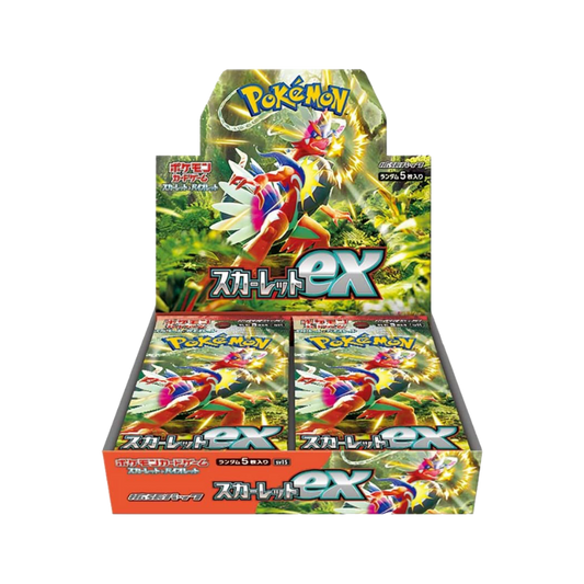 Scarlet Ex Booster Box [Cards Live Opening @Mommitcg] Card Games