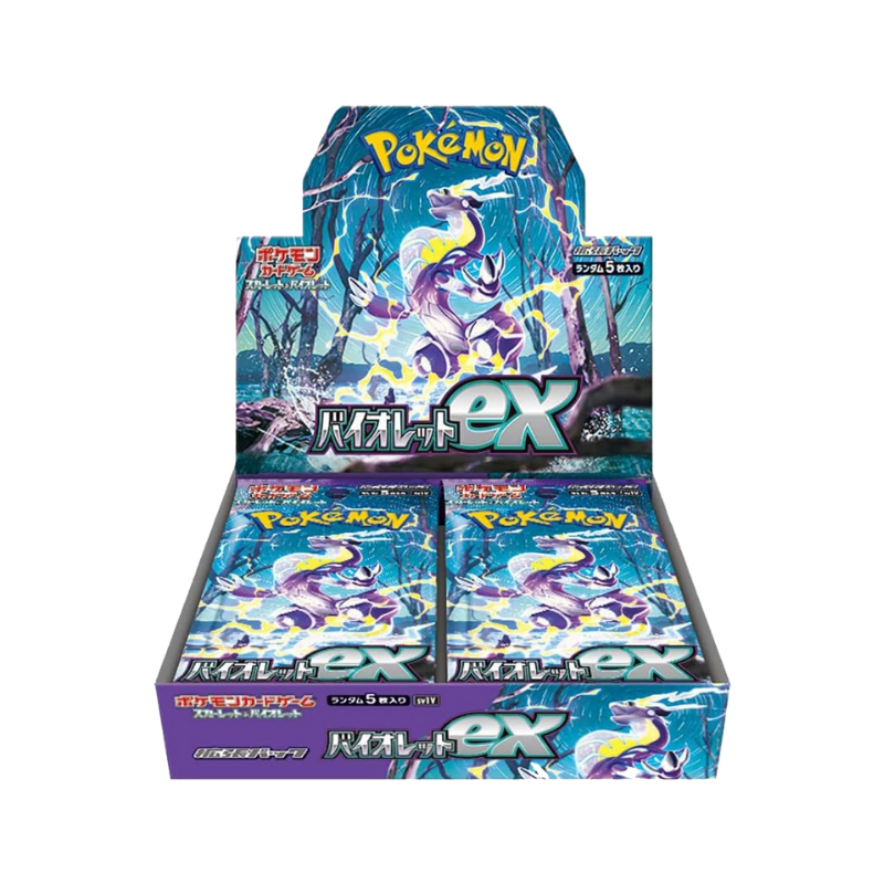 Violet Ex Booster Box [Cards Live Opening @Mommitcg] Card Games