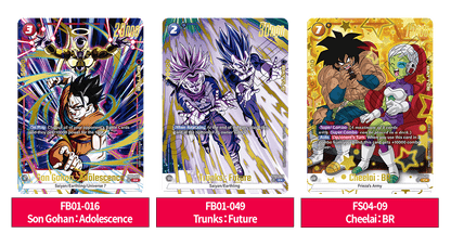 Bandai Dragon Ball Super English Fb03 Fusion World Raging Roar Cards Live Opening Collectibles /