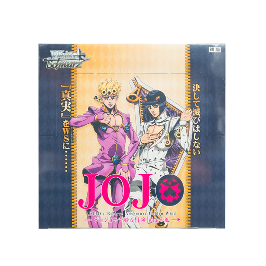 Jojos Bizarre Adventure Golden Wind [Cards Live Opening @Mommitcg] Booster Box Card Games