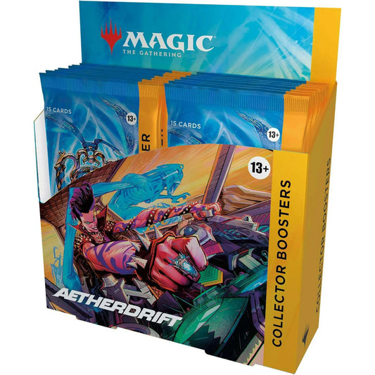 Magic The Gathering Aetherdrift Collector’s Booster CARDS LIVE OPENING