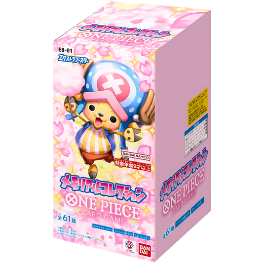 One Piece Extra Booster Memorial Collection Eb01 Jp Cards Live Opening @Mommitcg Card Games
