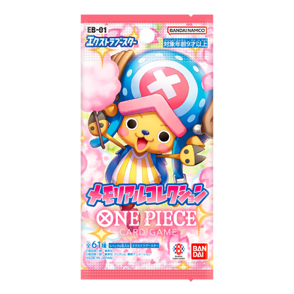 One Piece Extra Booster Memorial Collection Eb01 Jp Cards Live Opening @Mommitcg Card Games
