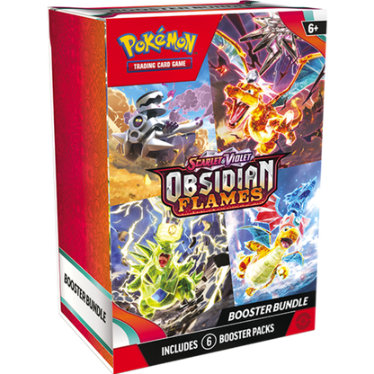 Obsidian Flames [Cards Live Opening @Mommitcg] Booster Bundle Card Games
