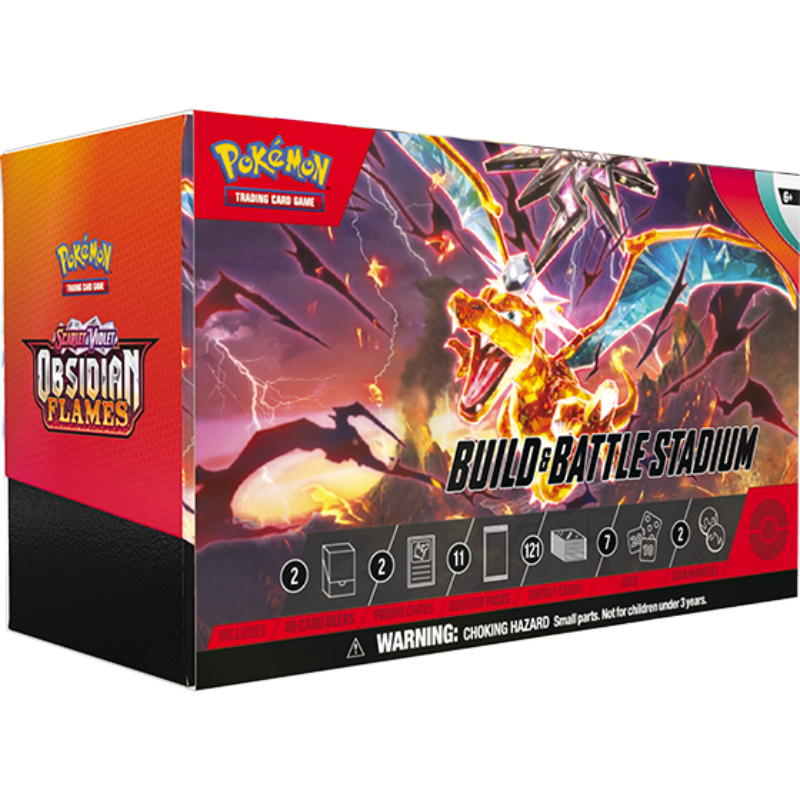 Obsidian Flames [Cards Live Opening @Mommitcg] Build & Battle Stadium Card Games