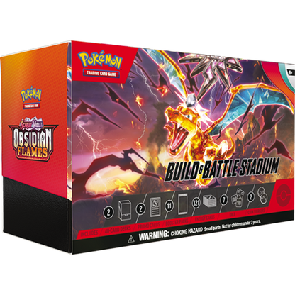 Obsidian Flames [Cards Live Opening @Mommitcg] Build & Battle Stadium Card Games