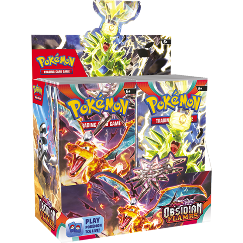 Obsidian Flames [Cards Live Opening @Mommitcg] Booster Box Card Games