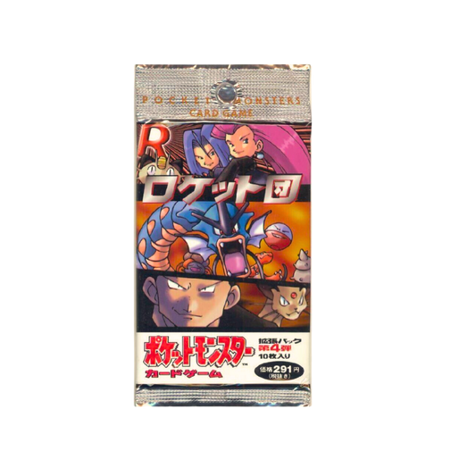 Pokémon Team Rocket Booster Pack Japanese 1996 CARDS LIVE OPENING @MommiTCG