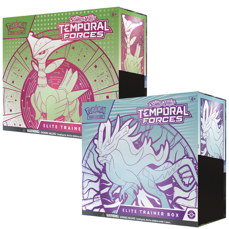 Pokemon Temporal Forces Cards Live Opening @Mommitcg Elite Trainer Box Card Games