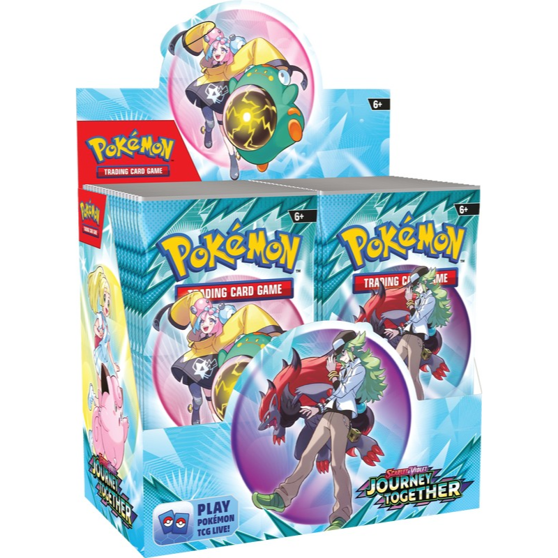 Pokémon English SV09 Journey Together Booster CARDS LIVE OPENING