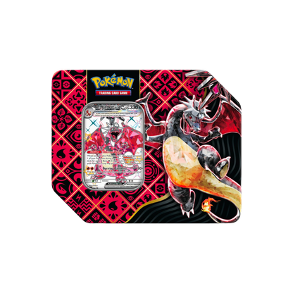 Pokemon Scarlet And Violet 4.5 Paldean Fates Tins Collection Box Cards Live Opening @Mommitcg Tin