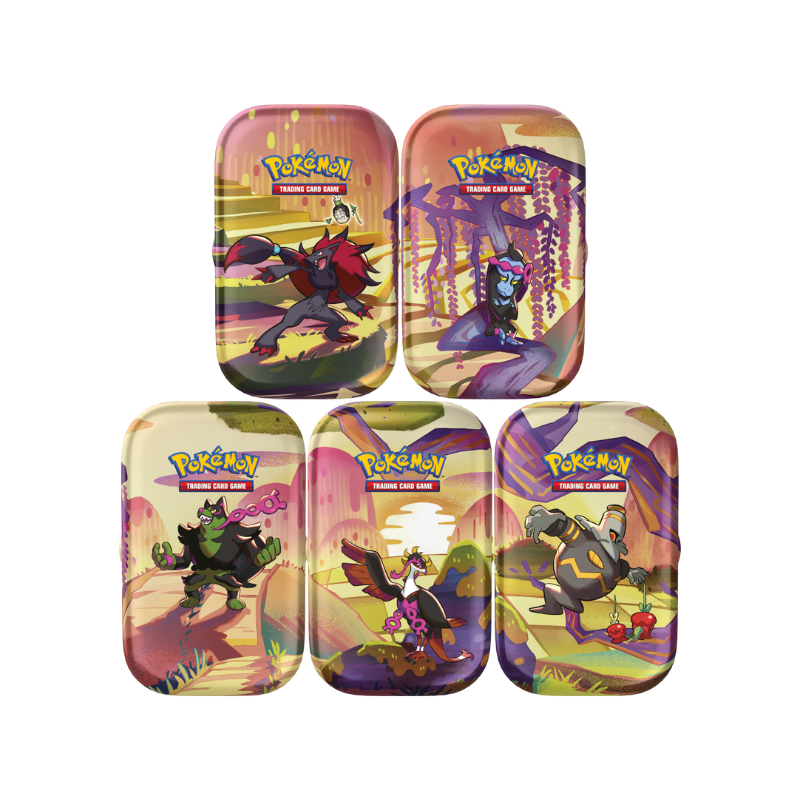 Pokemon En Sv6.5 Shrouded Fable Booster And Collection Box Mini Tin Card Games