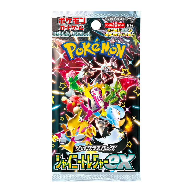 Shiny Treasure Ex High Class Booster Sv4A Jp Cards Live Opening @Mommitcg Card Games