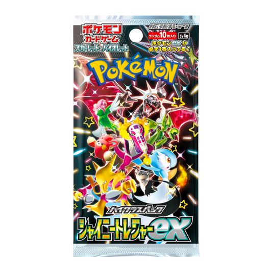 Shiny Treasure Ex High Class Booster Sv4A Jp Cards Live Opening @Mommitcg Card Games