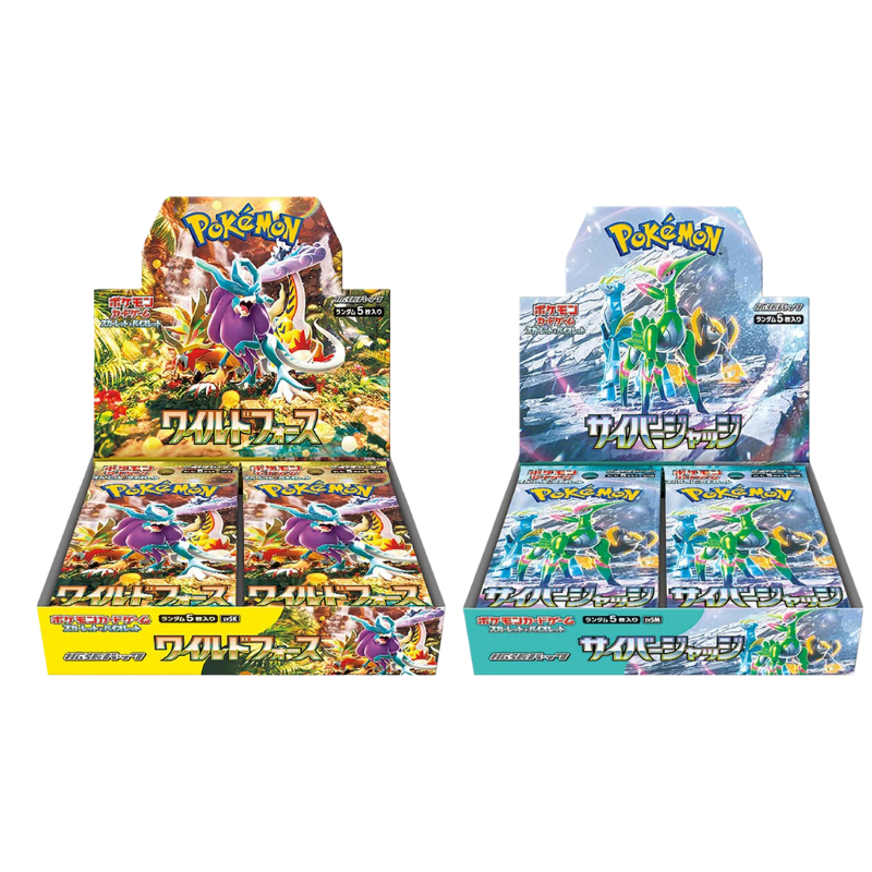 Pokemon Wild Force & Cyber Judge Jp Cards Live Opening @Mommitcg Booster Box Bundle